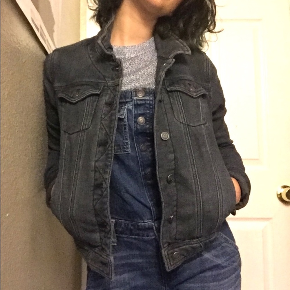 Gray Denim Jacket